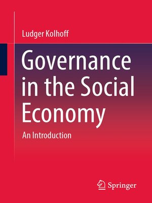 cover image of Governance in the Social Economy